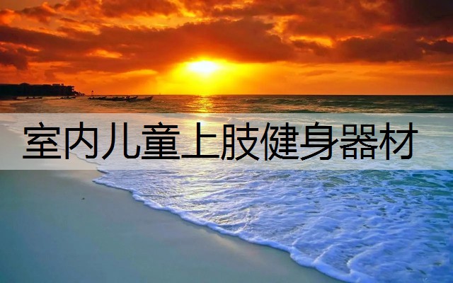 室内儿童上肢健身器材