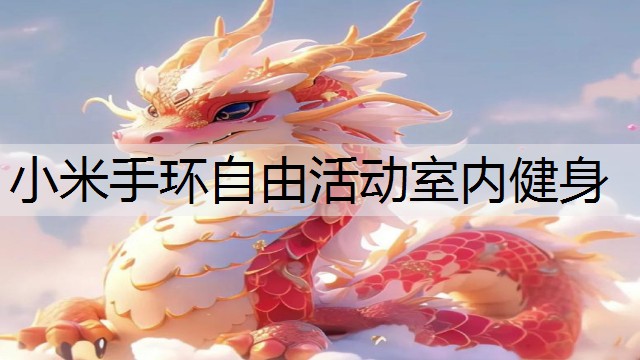 小米手环自由活动室内健身