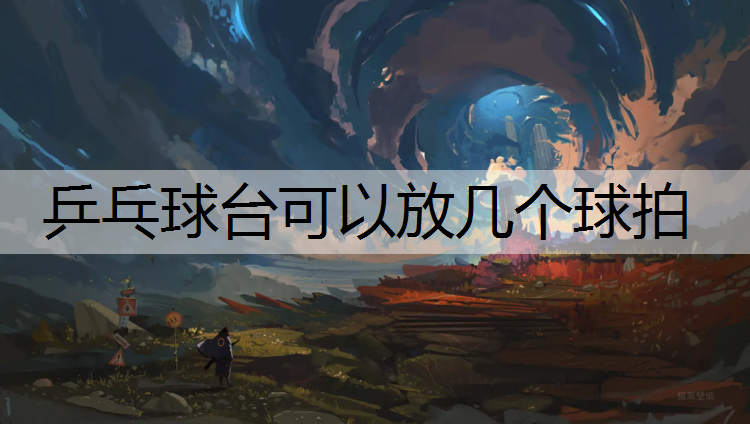 乒乓球台可以放几个球拍