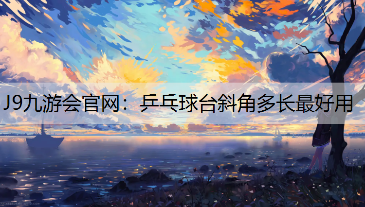 乒乓球台斜角多长最好用